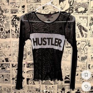 Hustler fishnet top